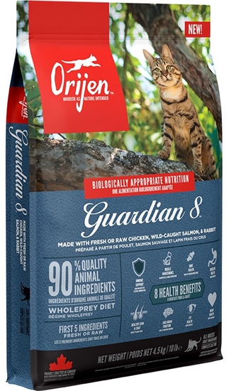 Picture of ORIJEN Guardian 8 - dry cat food - 4,5 kg