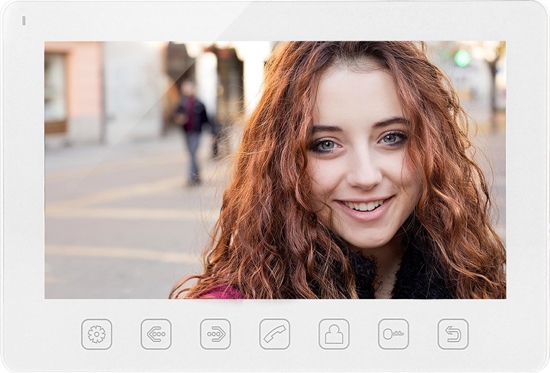 Picture of Orno Wideo monitor bezsłuchawkowy, kolorowy, LCD 7? do zastosowania w systemach VIBELL, biały