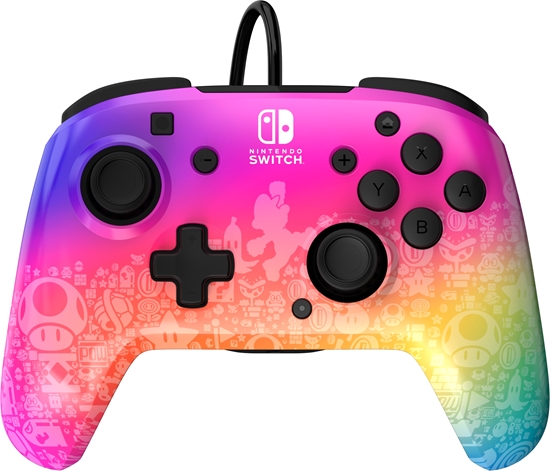 Picture of PDP REMATCH Wired Controller: Star Spectrum for Nintendo Switch, Nintendo Switch - OLED Model