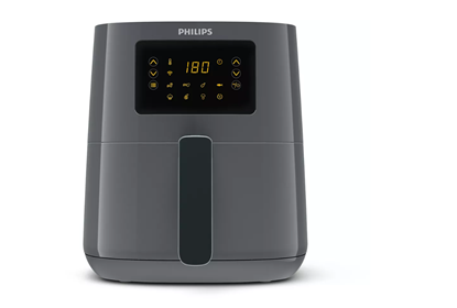 Attēls no Philips 5000 series HD9255/60 fryer Single 4.1 L Stand-alone 1400 W Hot air fryer Black, Grey