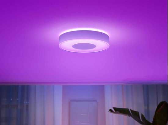 Изображение Philips Hue Infuse M ceiling lamp white | 33.5 W | White and color ambiance 2000-6500 | Bluetooth