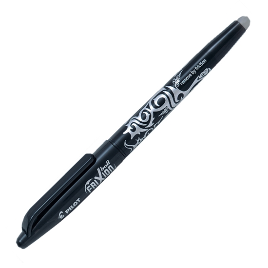 Picture of Pildspalva rollers dzēšama PILOT FRIXION 0.7mm melna tinte