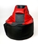 Attēls no Player sack Sako pouffe black-red XXL 130 x 90 cm