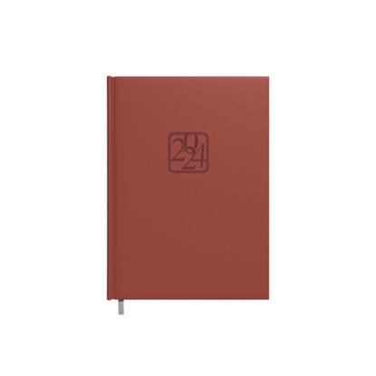 Изображение Planning notebook calendar 2025 A5 brown