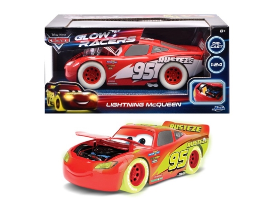 Picture of Pojazd Auta Lightning McQueen Glow 1/24