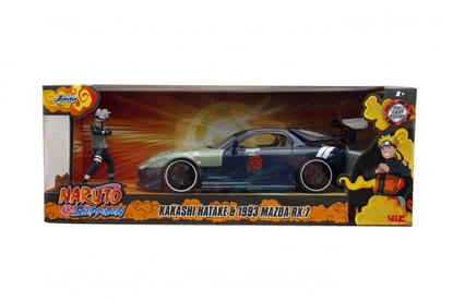 Изображение Pojazd z figurką Naruto 93 Mazda RX-7 1/24