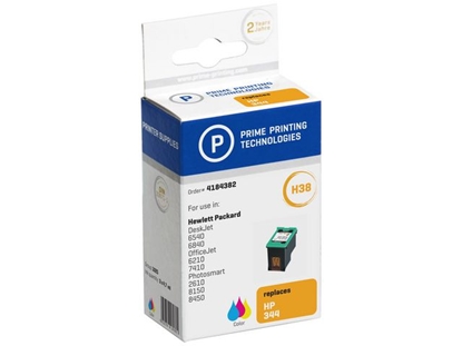 Изображение Tusz Prime Prime Printing - color (Cyan Magenta yellow) - recycled - Ink cartridge (Alternative for: HP 344) - for HP Officejet 100 150 H470 K7100