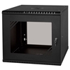 Изображение Rack Cabinet 19" 9U 450MM Glass Door Black