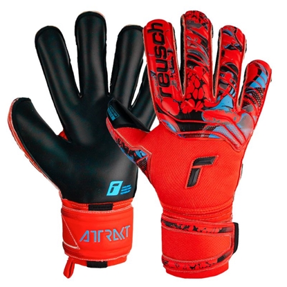 Attēls no Reusch Attrakt Gold X Evolution Cut Finger Support M 53 70 950 3333 vārtsarga cimdi - 10