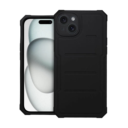 Изображение Riff Heavy Duty TPU aizmugures maks priekš Apple iPhone 15 Plus Black