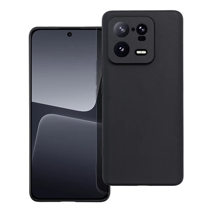 Attēls no Riff Matt sērijas silikona maks priekš Huawei P60 / P60 Pro Black