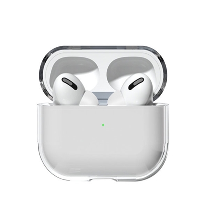 Изображение Riff Silikona caurspīdīgs maks austiņām Airpods 2 / Airpods 1