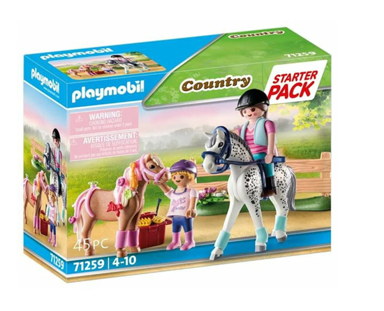 Picture of Playmobil Playmobil Starter Pack Pielęgnacja koni 71259