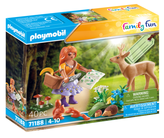 Picture of Rinkinys PLAYMOBIL Family Fun Sodininkė 71188