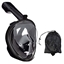 Attēls no RoGer Full Dry Snorkeling Mask L / XL Black