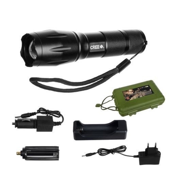 Picture of RoGer LED Flashlight Black