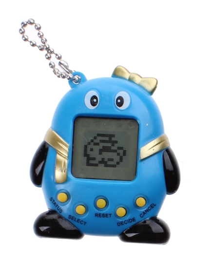 Picture of RoGer Virtual Digital pet with keychain Blue