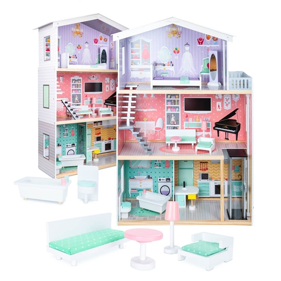 Picture of RoGer Wooden Doll House 117cm