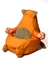 Picture of Sack Sako Kitten orange XL 130 x 90 cm