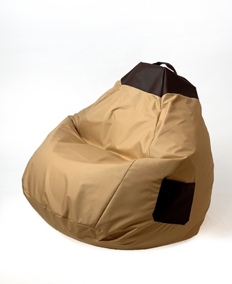 Attēls no Sako bag Chillout cream-brown XXL 140 x 100 cm