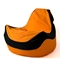 Picture of Sako bag pouf Bolid orange-black XXL 140 x 100 cm