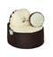 Picture of Sako bag pouf Coffee brown-beige XXL 120 x 80 cm