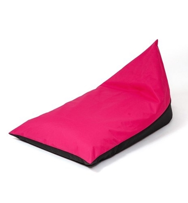 Изображение Sako bag pouf Mattress pink-black XXL 160 x 80 cm