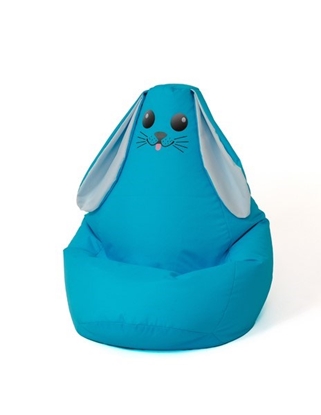 Picture of Sako bag pouf Rabbit blue L 105 x 80 cm