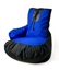 Изображение Sako bag pouffe boxing glove black-blue XL 100 x 80 cm