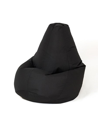 Picture of Sako bag pouffe Pear black L 105 x 80 cm