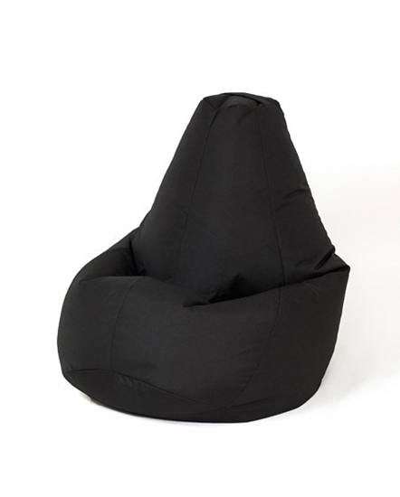 Picture of Sako bag pouffe Pear black L 105 x 80 cm