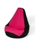 Attēls no Sako bag pouffe Pear black-pink L 105 x 80 cm