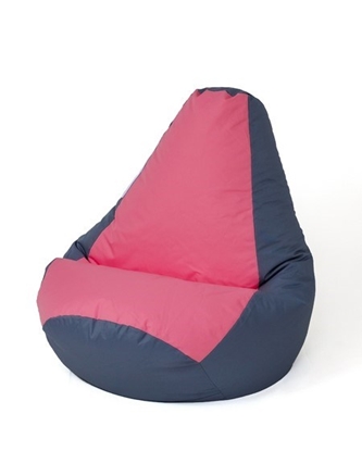 Изображение Sako bag pouffe Pear grey-pink L 105 x 80 cm