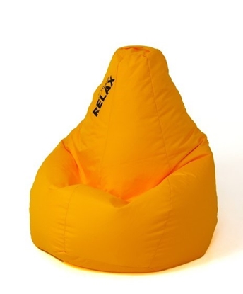 Picture of Sako bag pouffe Pear yellow L 105 x 80 cm