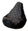 Attēls no Sako bag pouffe Pear print black-pad player L 105 x 80 cm