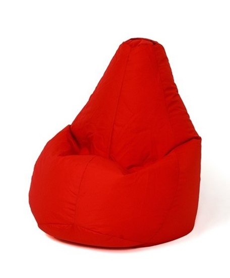 Picture of Sako bag pouffe Pear red L 105 x 80 cm