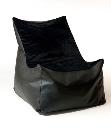 Attēls no Sako bag pouffe Tron black XXL 140 x 90 cm