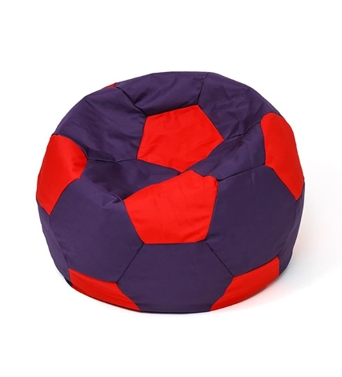 Picture of Sako ball pouffe purple-red L 80 cm