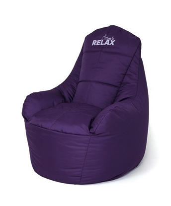 Attēls no Sako Boss purple bag pouffe XXL 140 x 90 cm