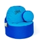 Attēls no Sako sack pouffe Coffee cornflower-blue XXL 120 x 80 cm