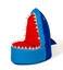 Attēls no Sako sack pouffe Shark navy blue XXL 100 x 60 cm