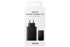 Изображение Power charger SAMSUNG Trio EP-T6530 65W PD 1x USB-A, 2x USB-C (EP-T6530NBEGEU) Black