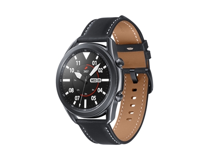 Attēls no Samsung Galaxy Watch3 3.56 cm (1.4") OLED Digital 360 x 360 pixels Touchscreen Black Wi-Fi GPS (satellite)