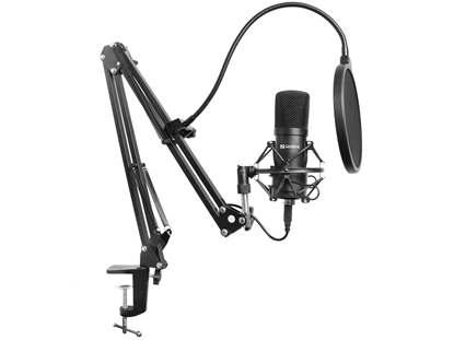 Attēls no Sandberg 126-07 Streamer USB Microphone Kit