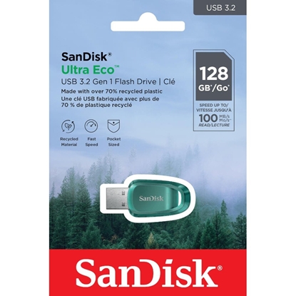 Attēls no Sandisk 128GB Ultra Eco USB 3.2 Flash Memory