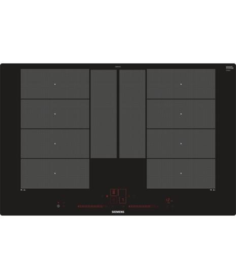 Picture of Siemens EX801LYC1E hob Black Built-in Zone induction hob 4 zone(s)