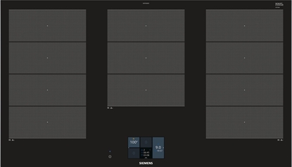 Изображение Siemens EX975KXW1E hob Black Built-in Zone induction hob 5 zone(s)