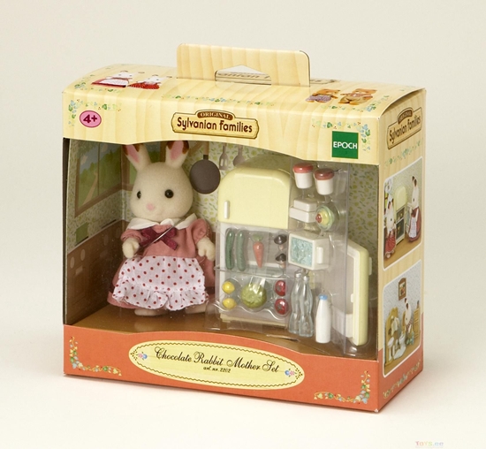 Picture of SYLVANIAN FAMILIES Mama triušienė ir šaldytuvas