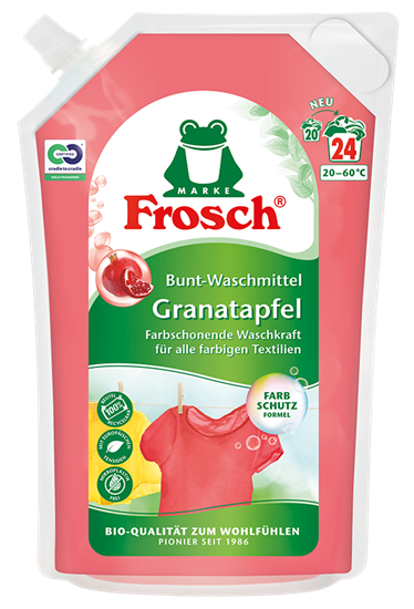 Изображение Skysta skalbimo priemonė  Frosch su granatu 1800 ml