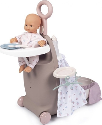 Изображение Smoby Baby Nurse Wielofunkcyjna Walizka z łóżeczkiem dla lalki